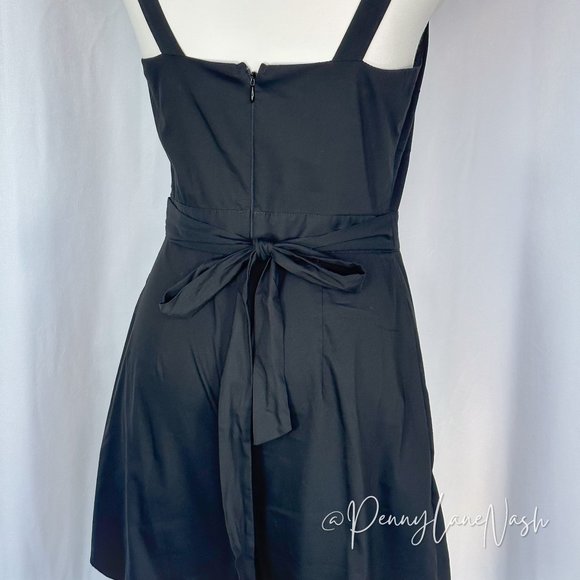 Express Sleeveless Cutout Romper Black - Picture 6 of 10